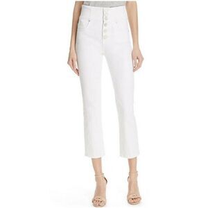 Joie Jeans 26 White Laurelle High Waist Skinny